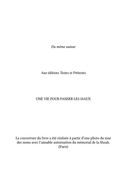Au coeur du silence, il y a...