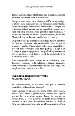 Maman, j'ai rétréci mon microbiote !