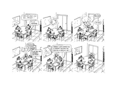 L'homme gêné