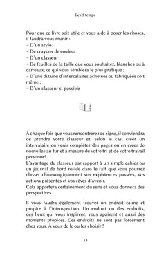 Les 3 temps