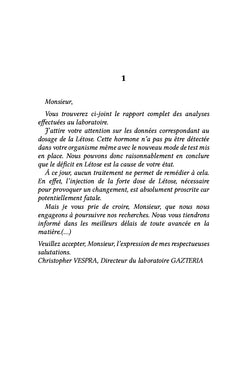 Le secret d'Adam Parvus