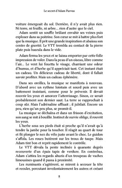 Le secret d'Adam Parvus