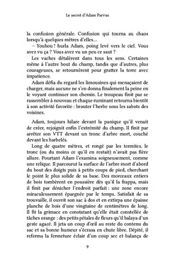 Le secret d'Adam Parvus