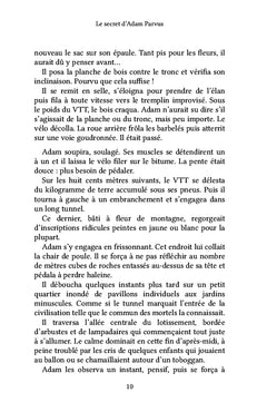 Le secret d'Adam Parvus