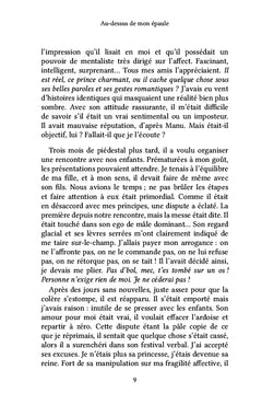 Au-dessus de mon épaule