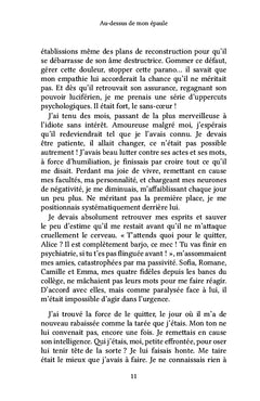 Au-dessus de mon épaule