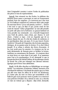 Folles pensées