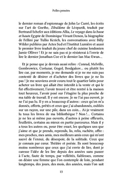 Folles pensées