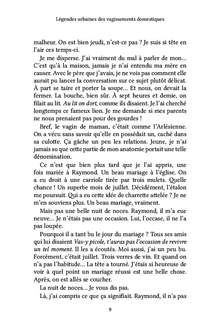 Légendes urbaines des vagissements domestiques