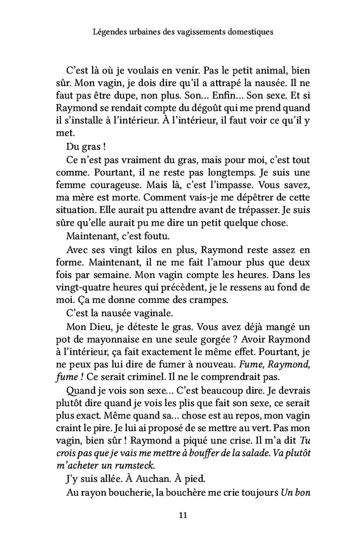 Légendes urbaines des vagissements domestiques