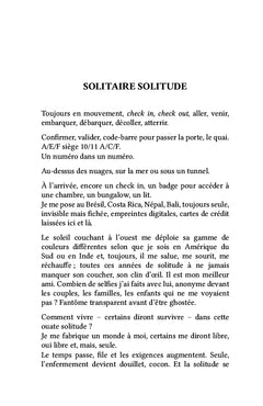 Une femme entre parenthèses