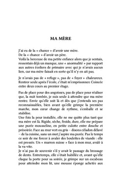 Une femme entre parenthèses