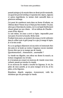 Une femme entre parenthèses