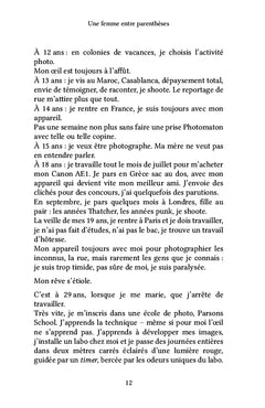 Une femme entre parenthèses