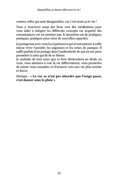 Aujourd'hui, je danse enfin avec la vie !