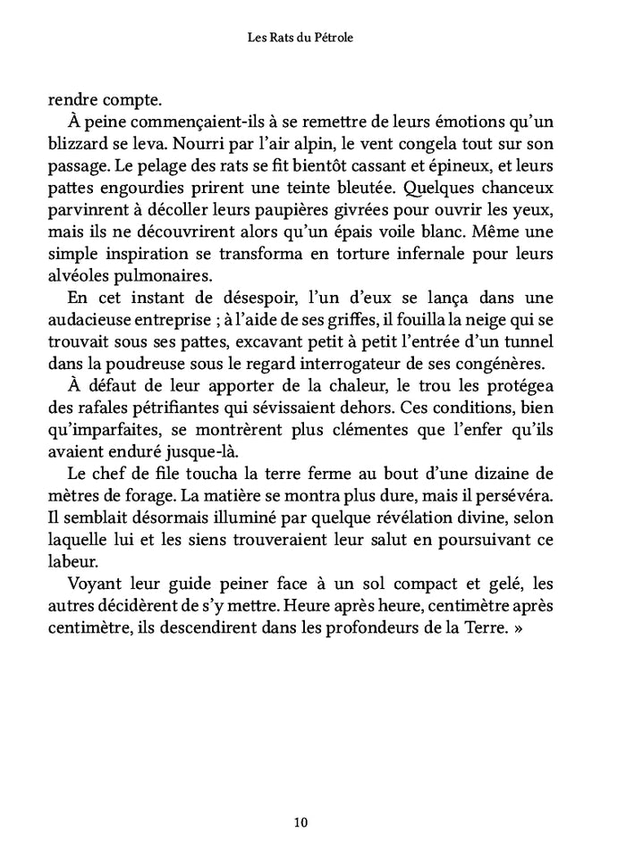 Les rats du pétrole