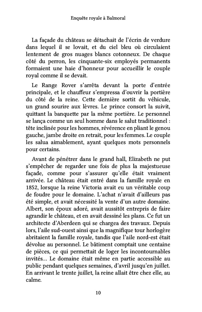 Enquête royale à Balmoral