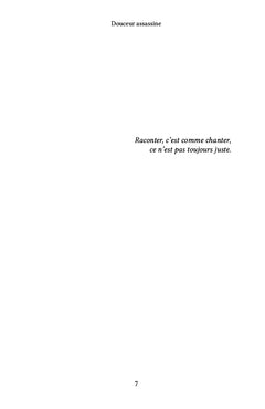 Douceur assassine