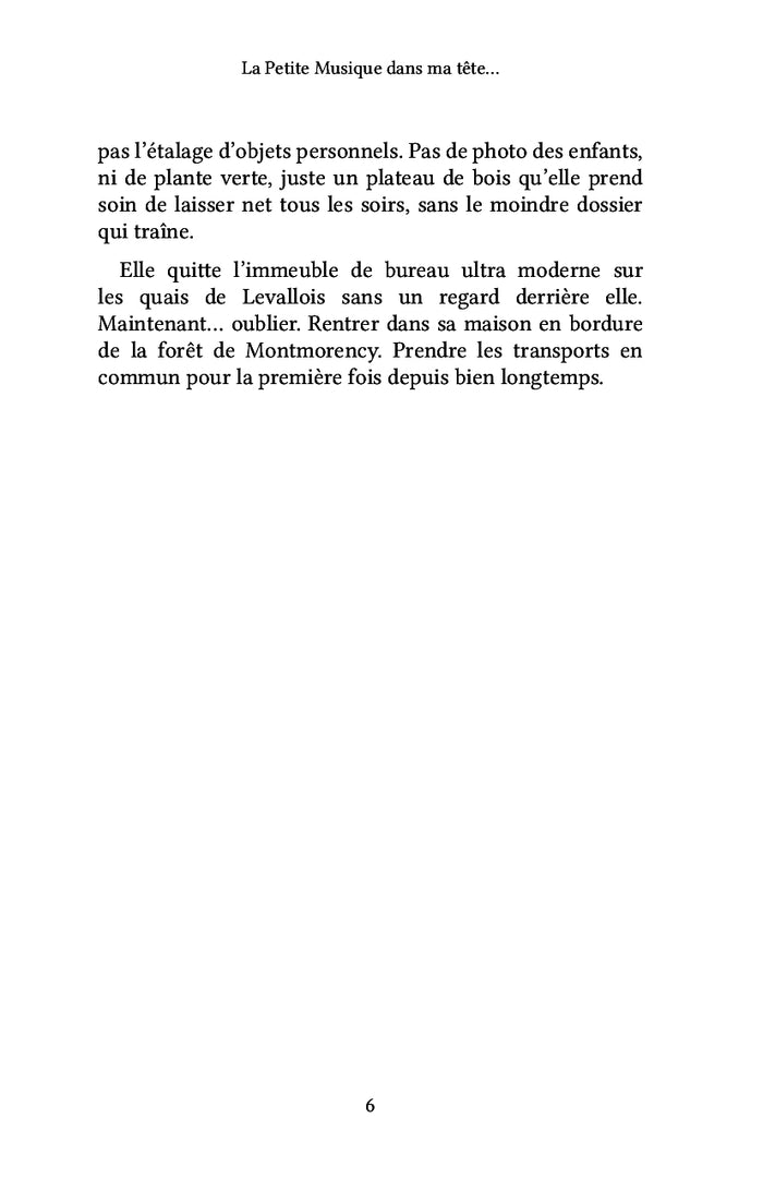 La Petite Musique dans ma tête...