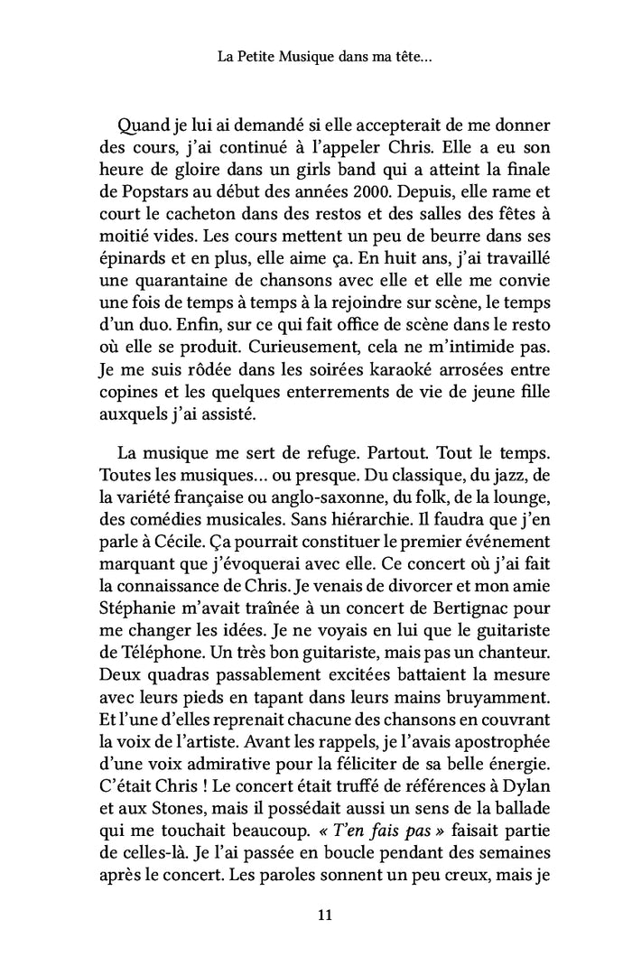 La Petite Musique dans ma tête...