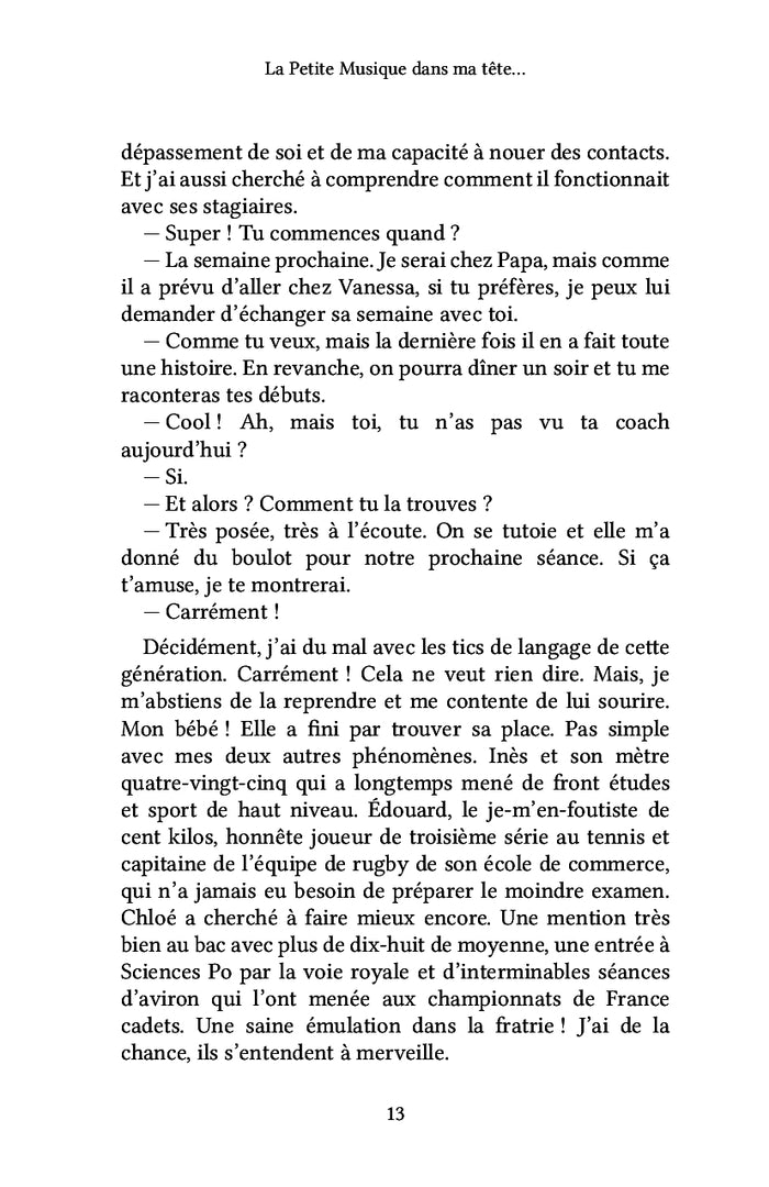 La Petite Musique dans ma tête...