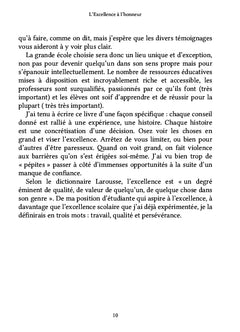 L'excellence à l'honneur