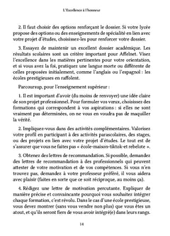 L'excellence à l'honneur