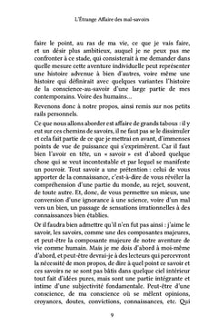L'Étrange Affaire des mal-savoirs