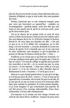 La mort a posé sa main sur mon épaule