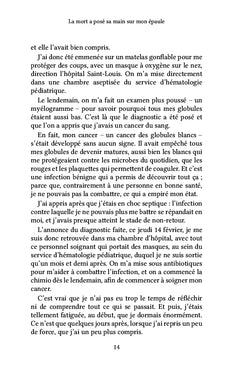 La mort a posé sa main sur mon épaule