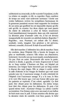L'Enquête: Dans les dédales d'une intimité