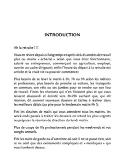 La retraite : ce n'est pas du tout ce que vous croyez