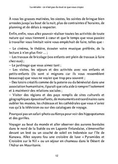 La retraite : ce n'est pas du tout ce que vous croyez