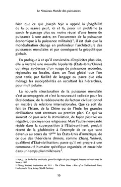 Le Nouveau Monde des puissances
