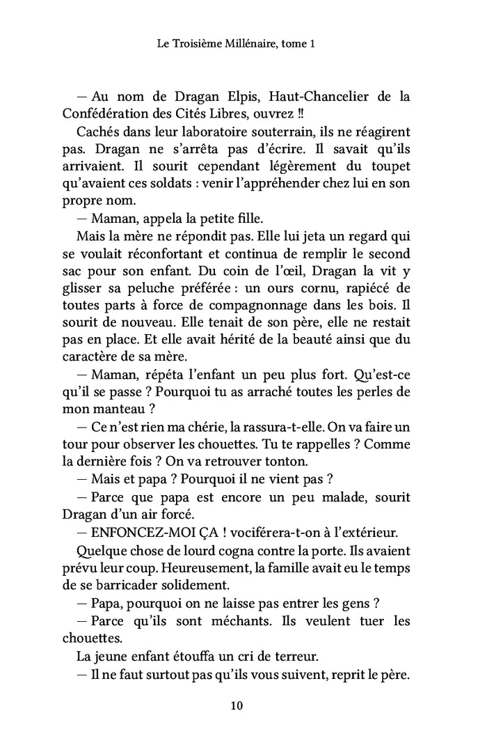 Le Troisième Millénaire, tome 1