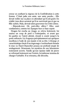 Le Troisième Millénaire, tome 1