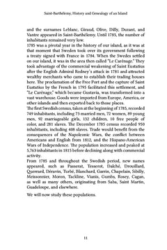 Saint-Barthélemy, History and Genealogy of an Island