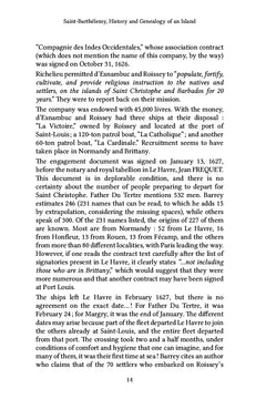 Saint-Barthélemy, History and Genealogy of an Island