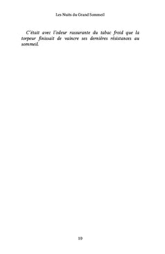 Les nuits du grand sommeil