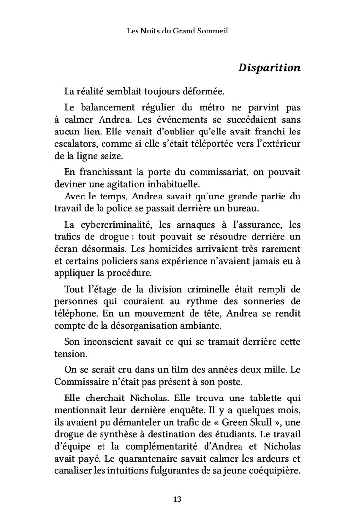 Les nuits du grand sommeil