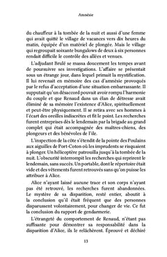 Amnésie
