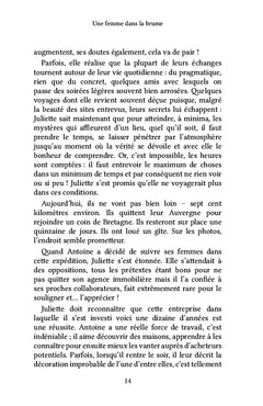 Une femme dans la brume