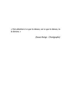 Mademoiselle danse