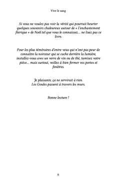 Vive le sang