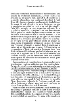 Demain sera merveilleux