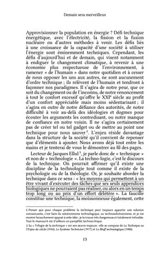 Demain sera merveilleux