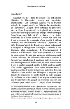 Demain sera merveilleux