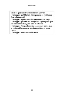 Enfin libre !