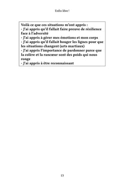 Enfin libre !