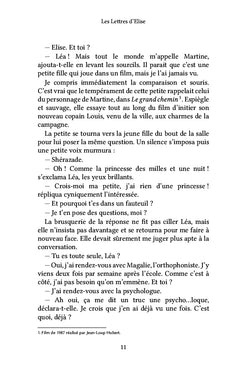 Les lettres d'Elise